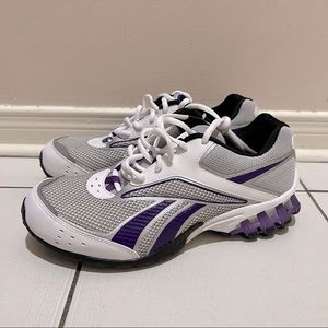 BNWT Women's Reebok Running Shoes - purple, white, and grey Sneakers